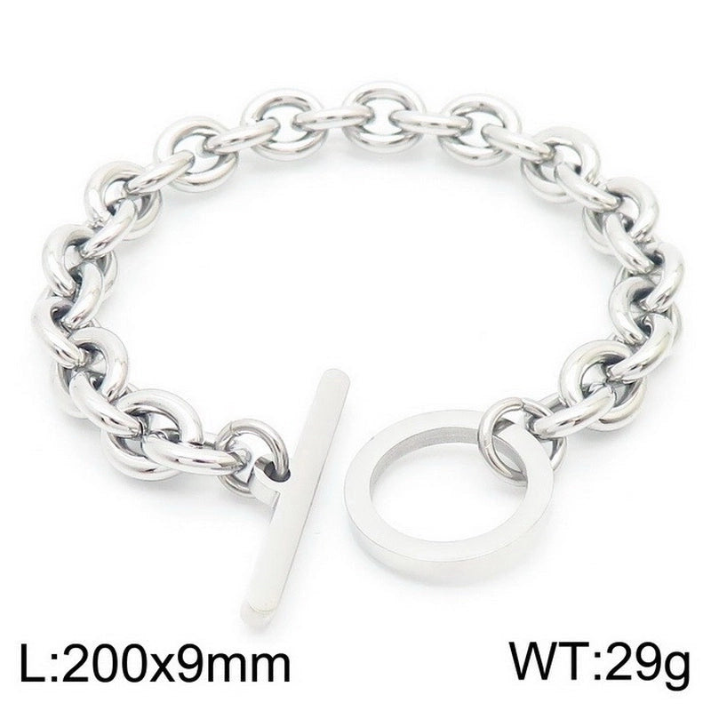 Fashion Geometric Chain Bracelets