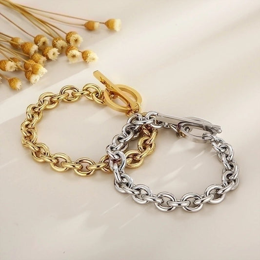 Fashion Geometric Chain Bracelets